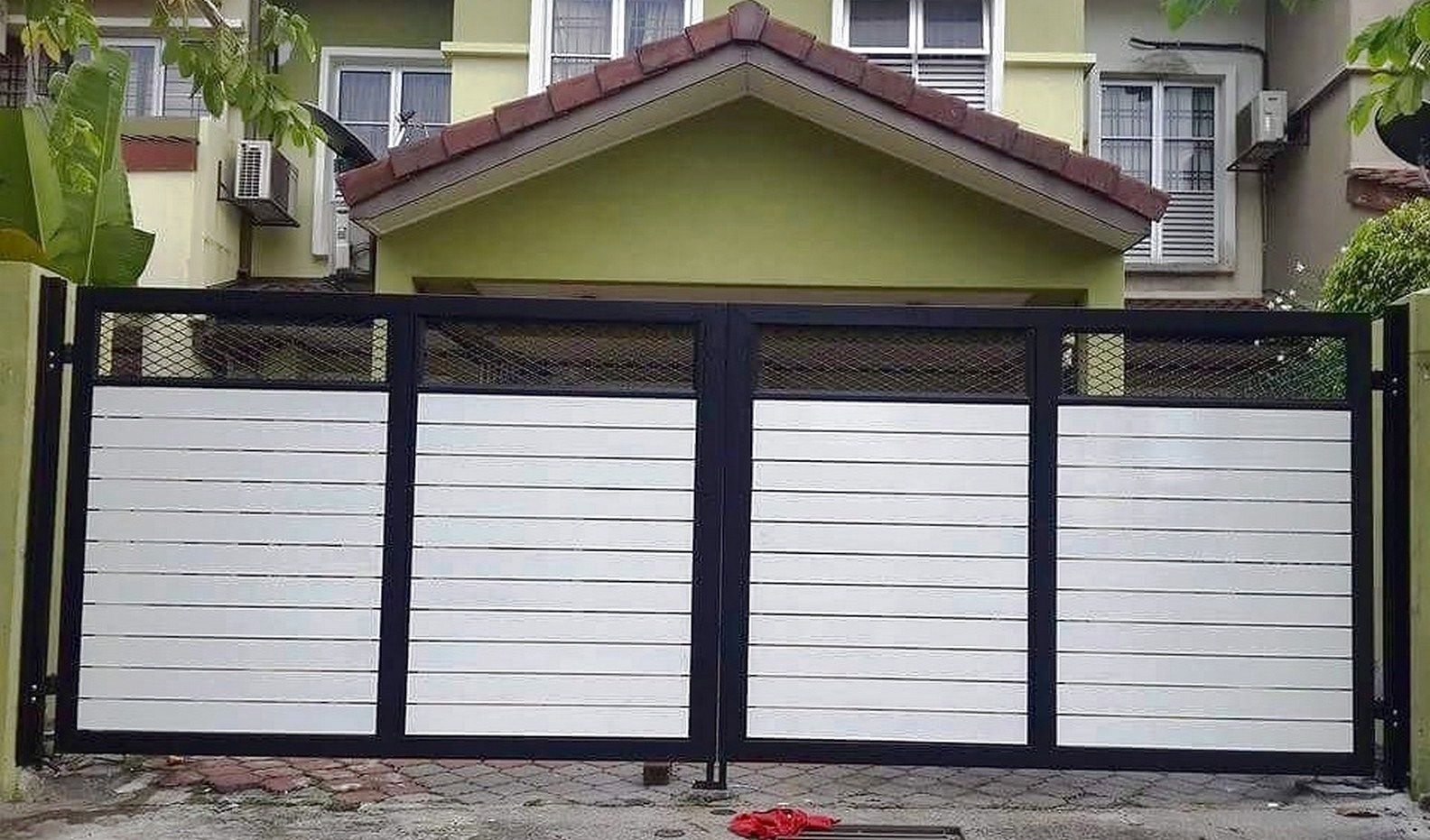 25 Model Pagar Rumah Minimalis Type 36 Dengan Desain Modern