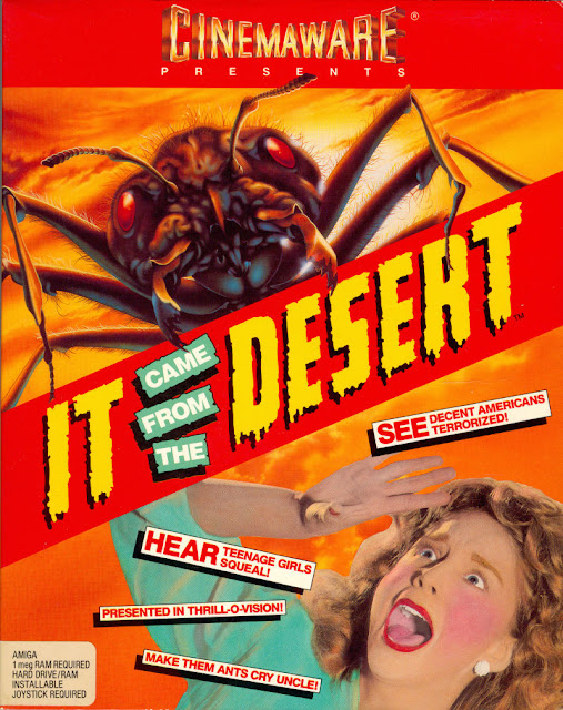 Portada videojuego It Came from the Desert - Cinemaware