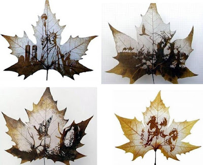 Leaf Carvings