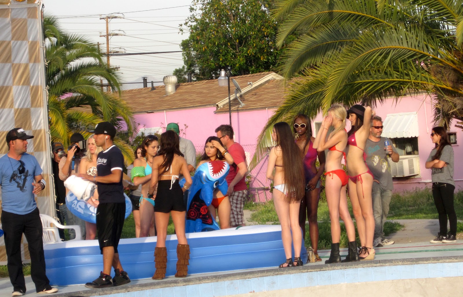 Midnight Red Music Video Shoot