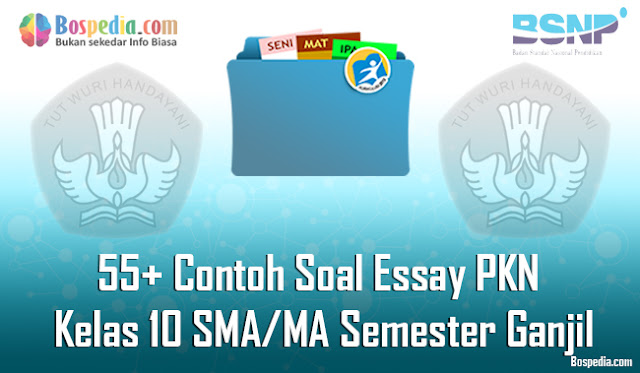 55+ Contoh Soal Essay PKN Kelas 10 SMA/MA Semester Ganjil Terbaru