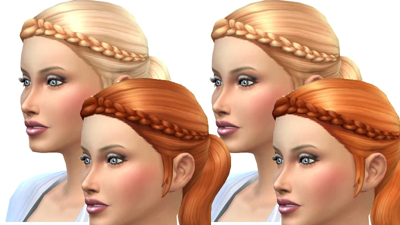 The Sims 4 Hair