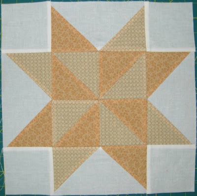 Star Quilt Along Week 4 block