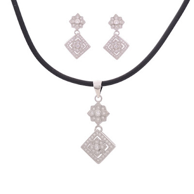 CZ Pendants | divinejewelsindia