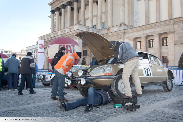 Warszawski start do Monte Carlo Historique 2012 citroen ds