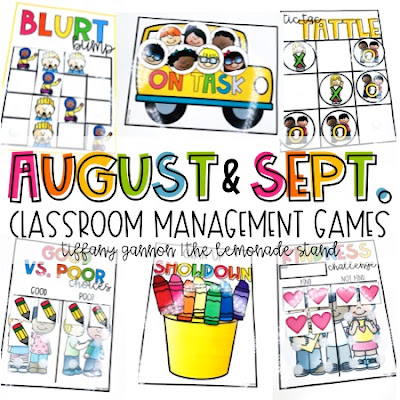 back to school classroom management games