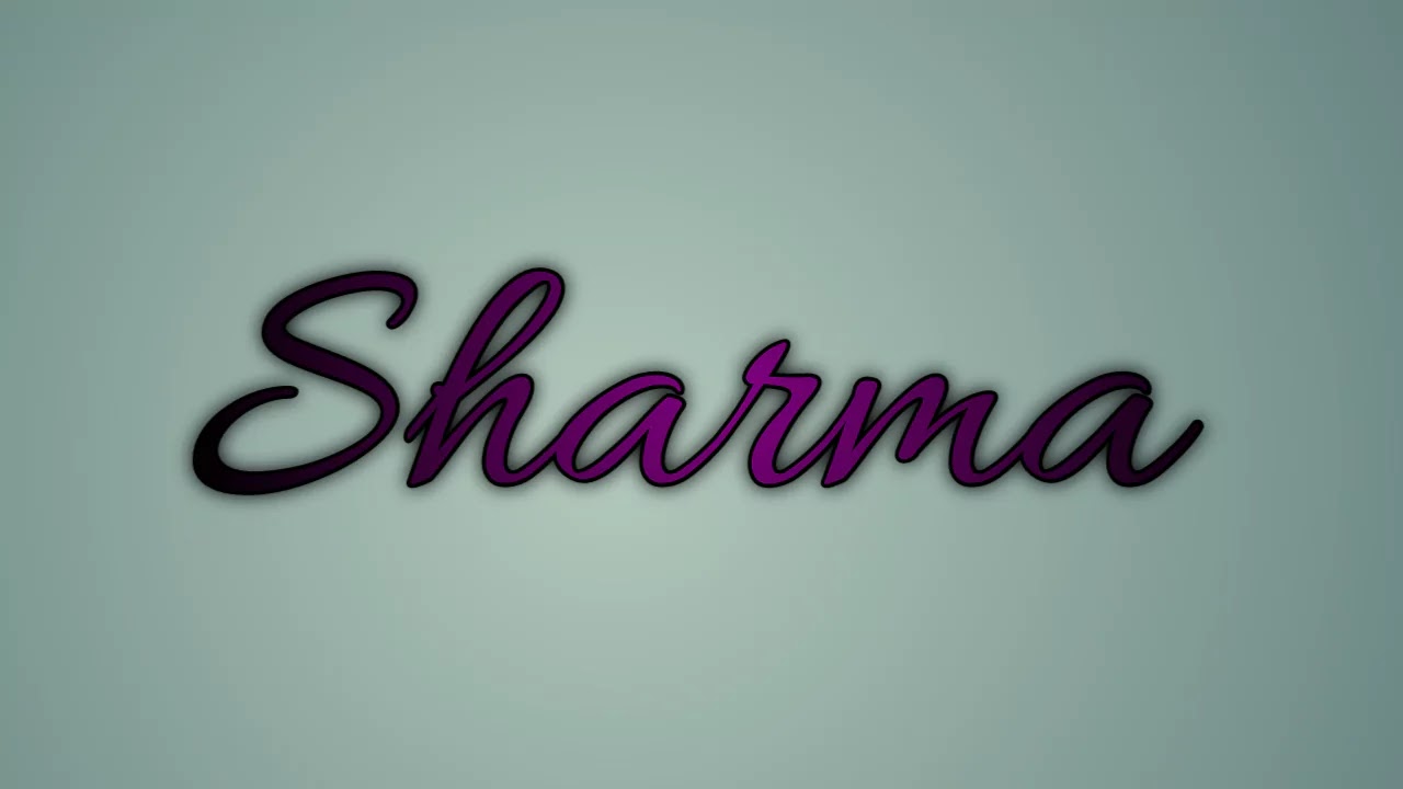 Sharma