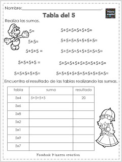 cuadernillo de tablas de multiplicar segunda edicion pdf