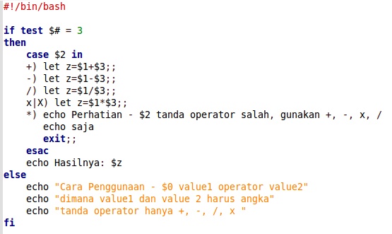 Penerapan Fungsi Logika Pada Script Bash