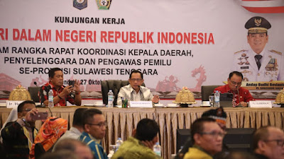 Mendagri Ingatkan ASN di Sultra untuk Jaga Netralitas Pemilu