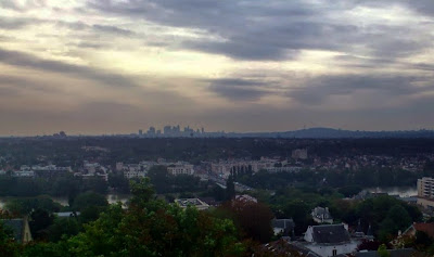 Vue sur Paris depuis le plateau de Saint Germain