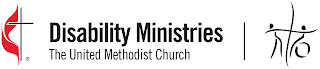 Disability Ministries of the United Methodist Church with UMC and DMC logos