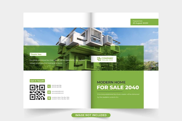 Home selling magazine cover template free download