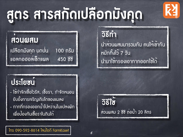 ผสม สารสกัด เปลือกมังคุด ผสมยาสมุนไพร