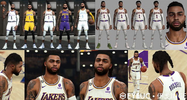 D'Angelo Russell Cyberface
