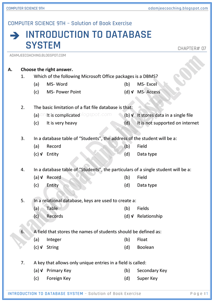 introduction-to-database-system-solution-of-book-exercise-computer-science-9th