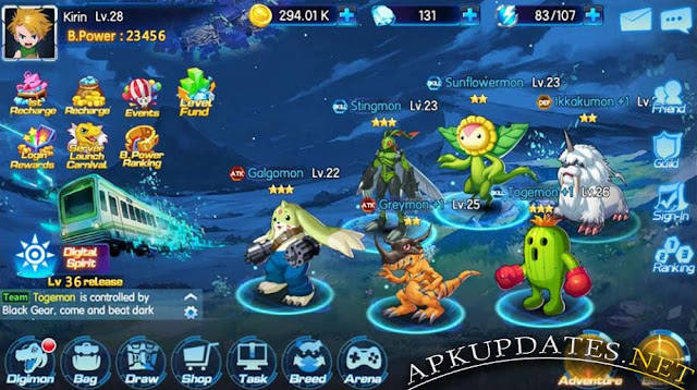 Digital World Digimons Adventure Evolution Release Apk For Android  Digital World Digimons Apk Full Update Release Latest Version For Android