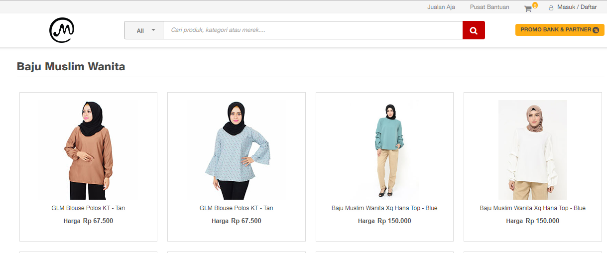 toko baju muslim online wanita