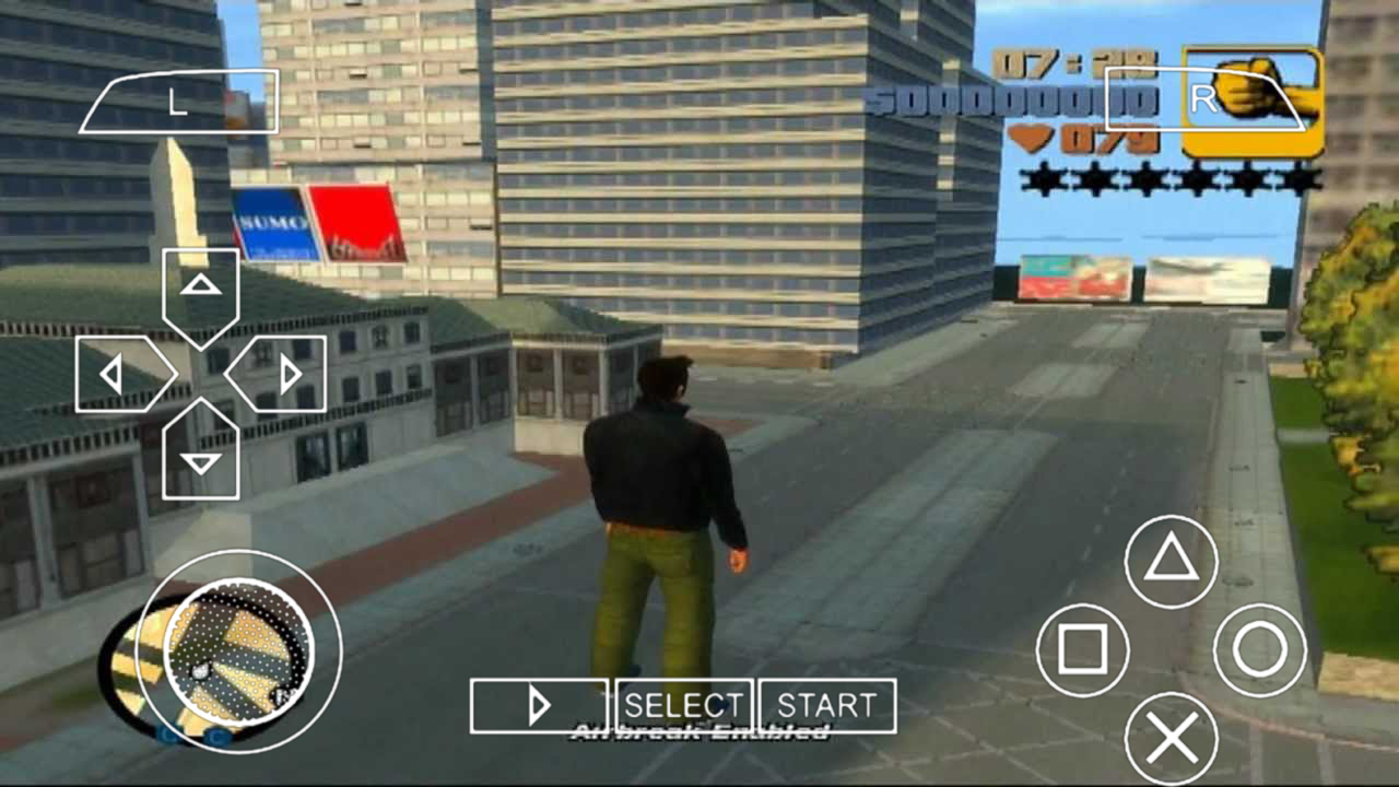 GTA 3 PPSSPP Zip File Download in Highly Compressed