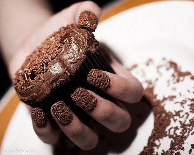 Delicious Chocolate Nail!﻿