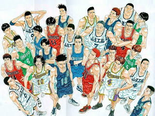 slam dunk anime teamshohoku hanamichi sakuragi wallpaper