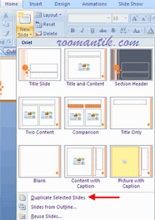 Membuat presentasi PowerPoint sanggup mulai presentasi gres yang kosong dari slide Cara Membuat Presentasi  dengan PowerPoint 2007