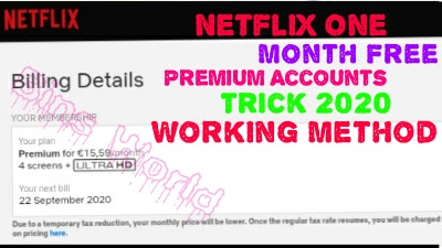 How to create Netflix account free 2020