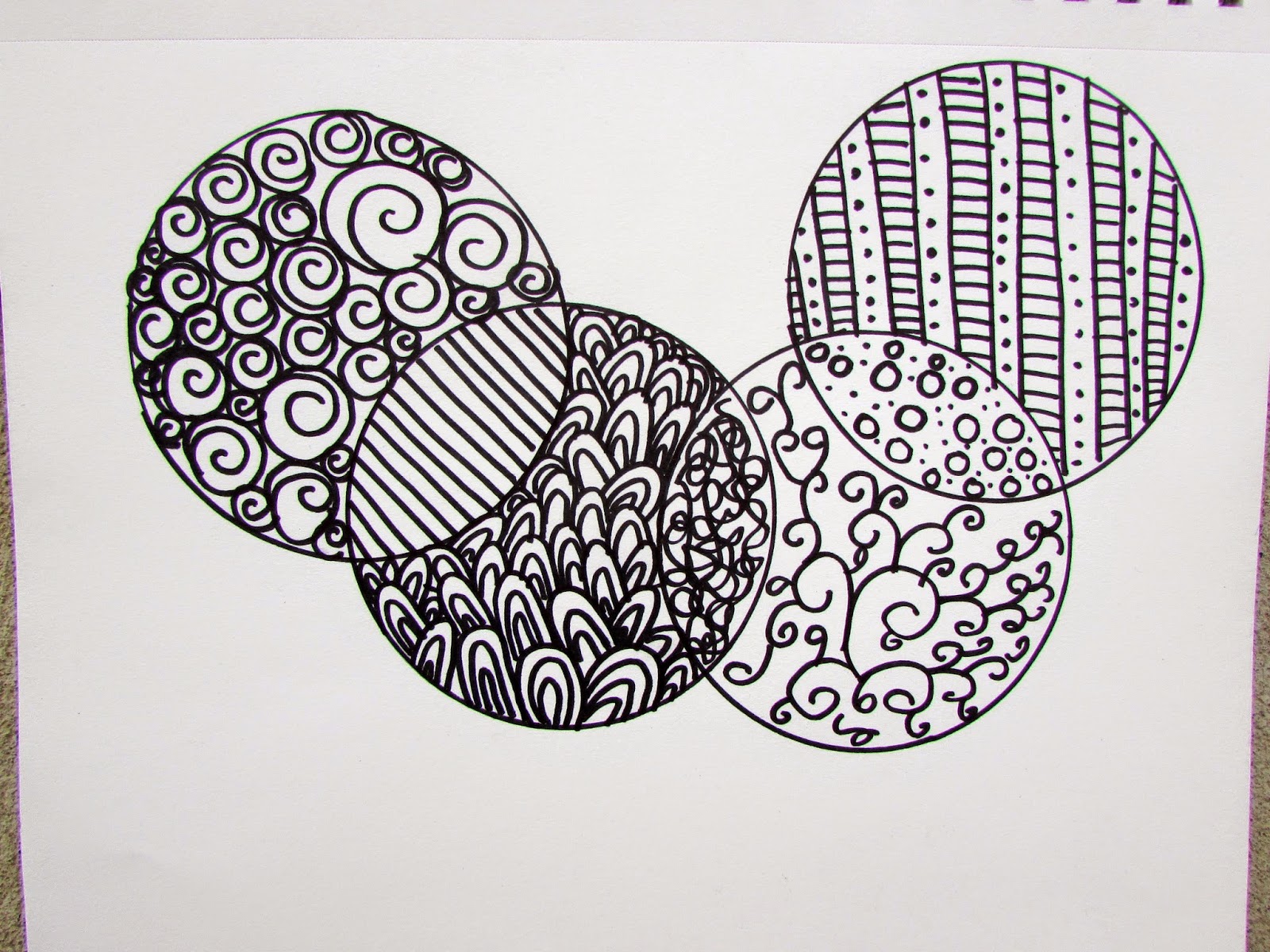 A Lively Hope: Art Journaling with Kids: Simple Zentangle ...