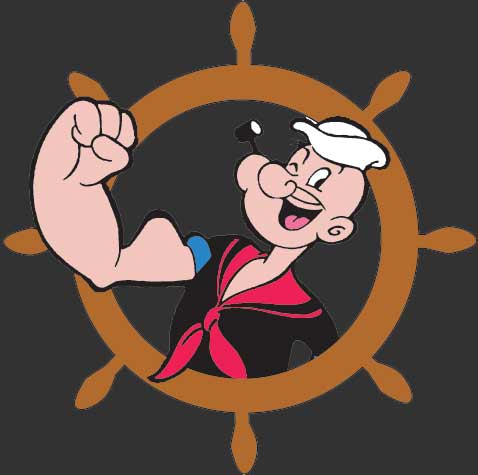 Cartoon popeye 