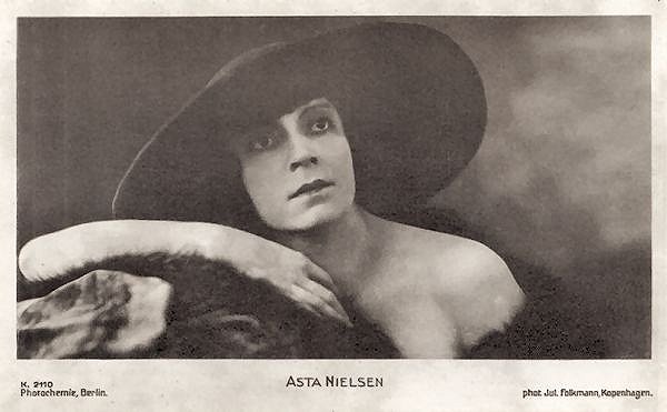 Asta Nielsen was a Danish silent film actress who was one of the most