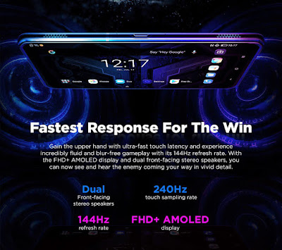 Lenovo Legion Phone Duel - Dual Front Facing Speakers