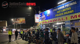 Ngawi Zero Knalpot Brong, Polres Amankan Puluhan Sepeda Motor