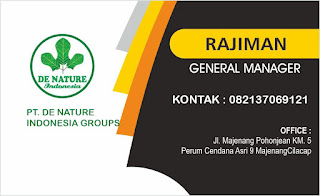 Nomor Rekening Utama De Nature Yang Resmi Dijamin Asli