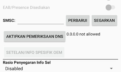 Nomor Pusat Pesan 3 