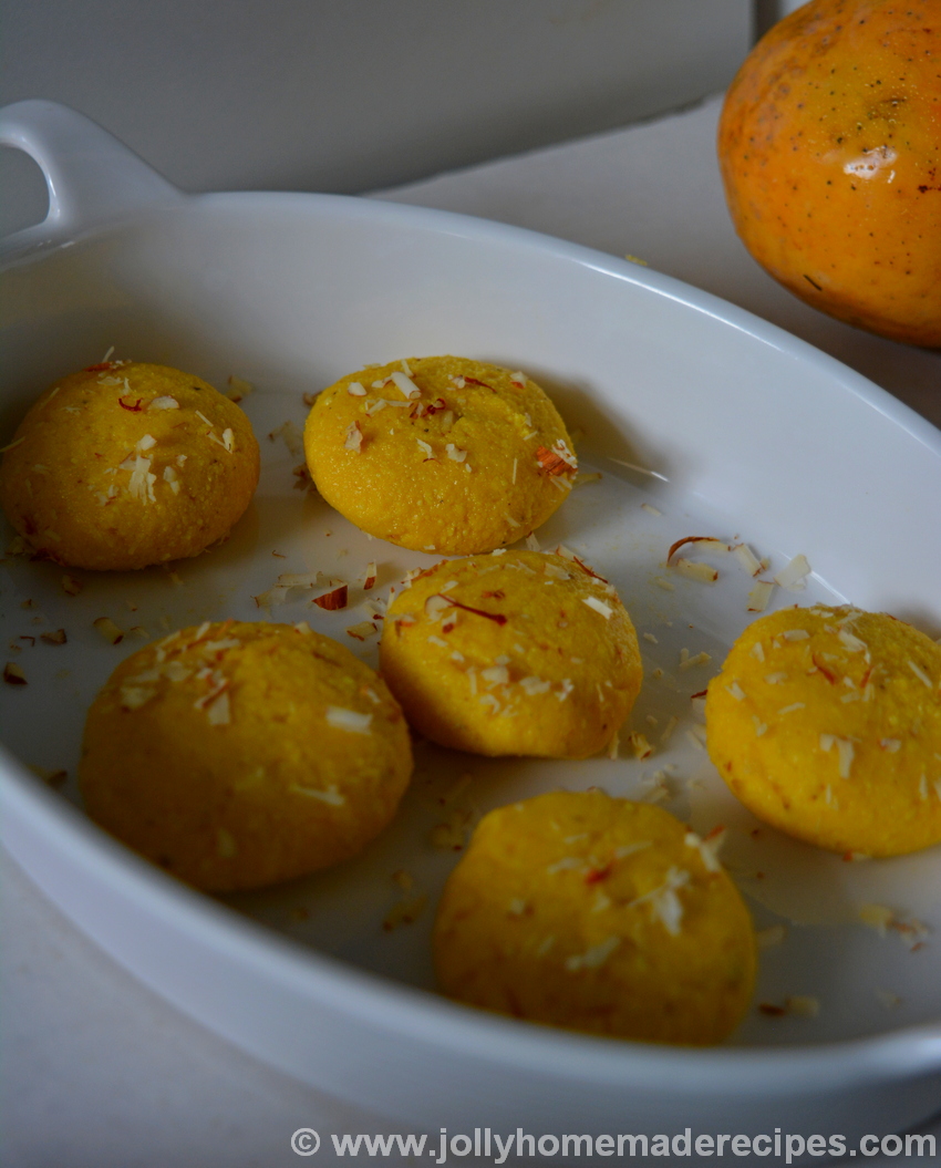 Mango Barfi without Condensed Milk