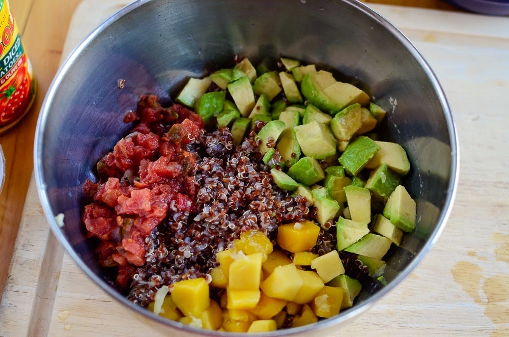 quinoa salad with mango-17802