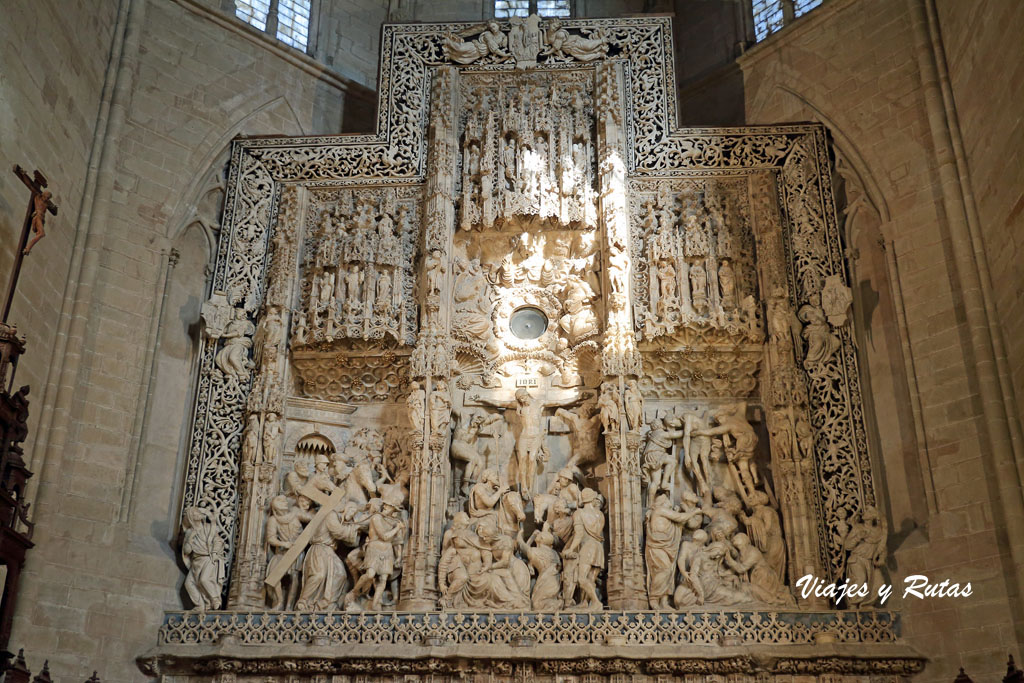 Retablo mayor de la Catedral de Huesca