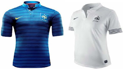 Jersey / baju Perancis EURO 2012