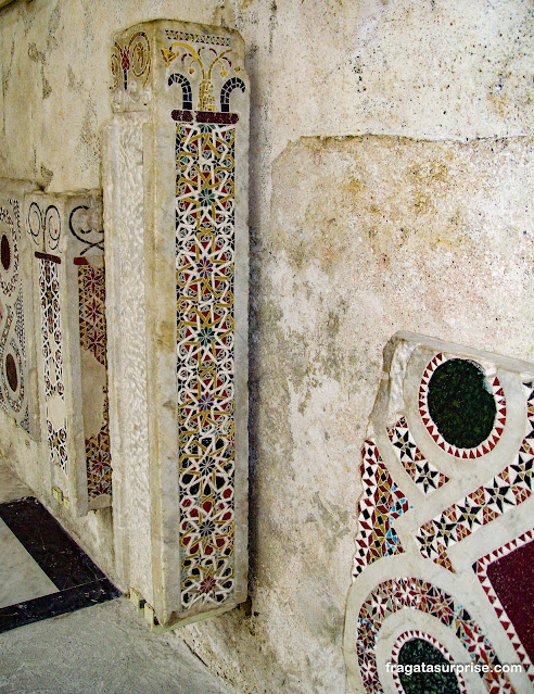 mosaicos da Basílica da Crucificação em Amalfi