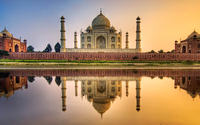 The Beautiful Picture of Taj Mahal