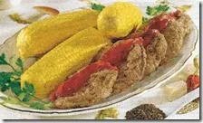 Hamburger con pannocchie