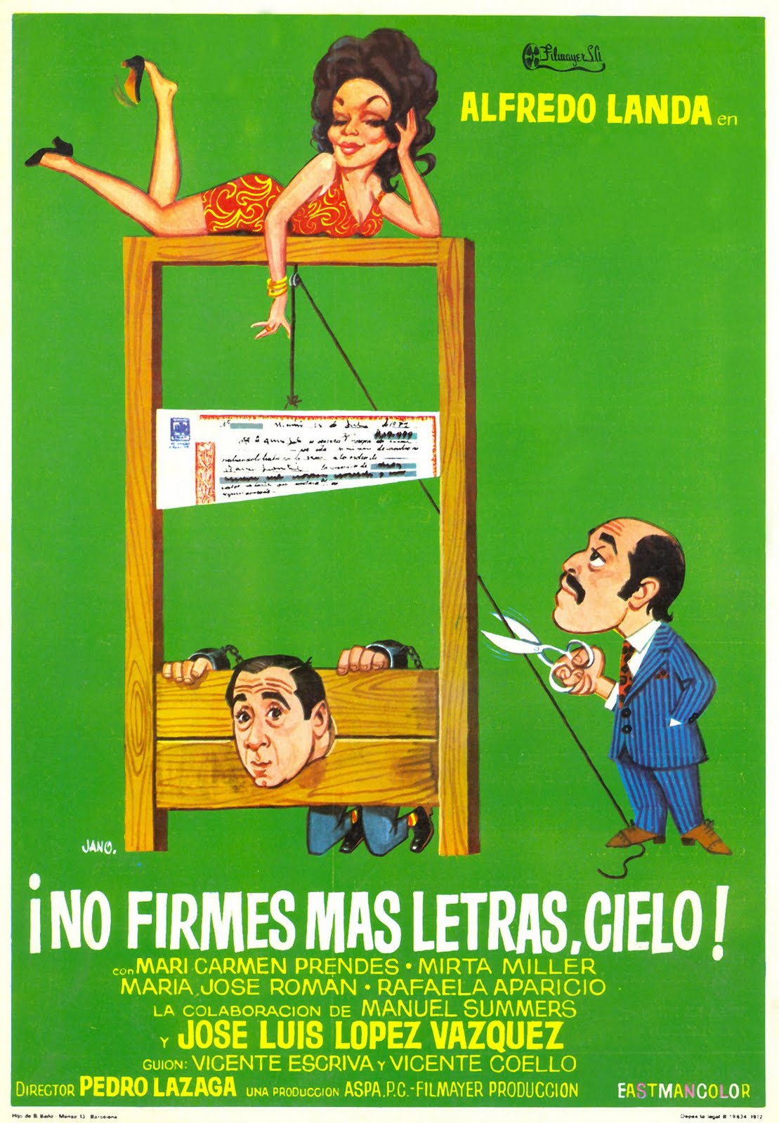 Descargar y ver online: No Firmes mas Letras Cielo [1972] [Castellano ...