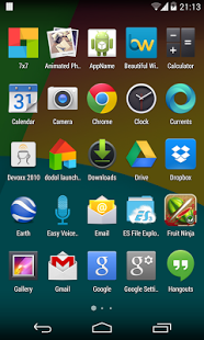 Screenshot Android Lollipop Launcher Themes v1.09 Ultimate Terbaru