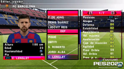 PES 2020 Lite PPSSPP 500 MB