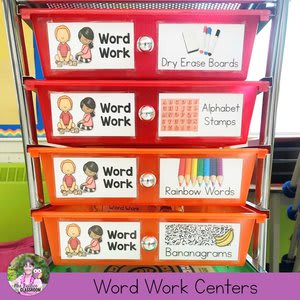 Word Work Centers