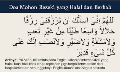 Doa Mohon Rezeki Halal dan Berkah