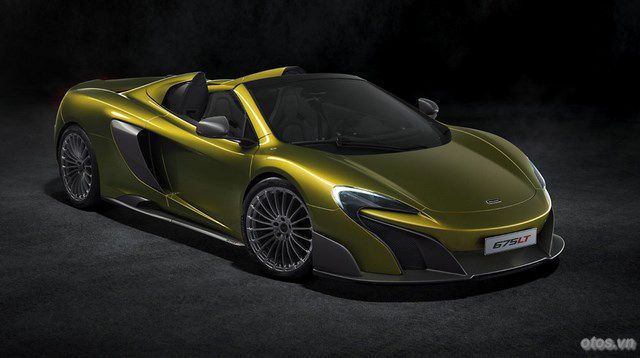 Xe McLaren 675LT Spider chốt giá 430.500 USD