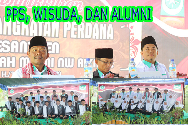 PPS, WISUDA, DAN ALUMNI Pondok Pesantren Cendekia Aiklomak