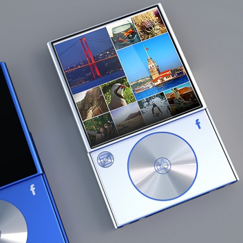 Design concept of facebook phone