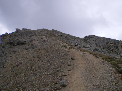 nuages sur la crête de Vars